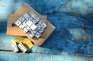 Domino-Orakel Foto: © oleksandrazoria @ AdobeStock
